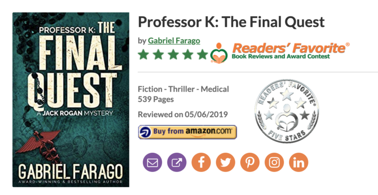 Professor K – 5 Star Review