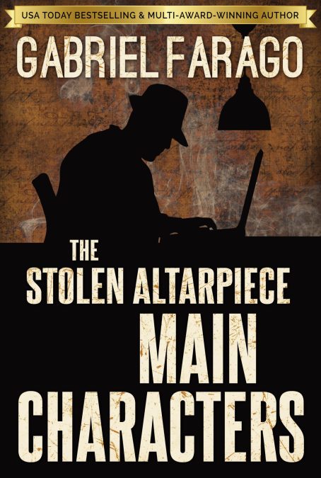 The Stolen Altarpiece Main Characters - EBook Cover